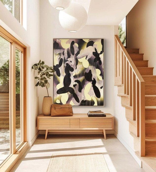 Luca Traff - XXL - athom, Antiquités & Art, Art | Peinture | Moderne