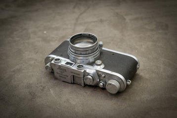 Leica IIIa (model G) + Leitz Summitar 5cm f/2 Meetzoeker