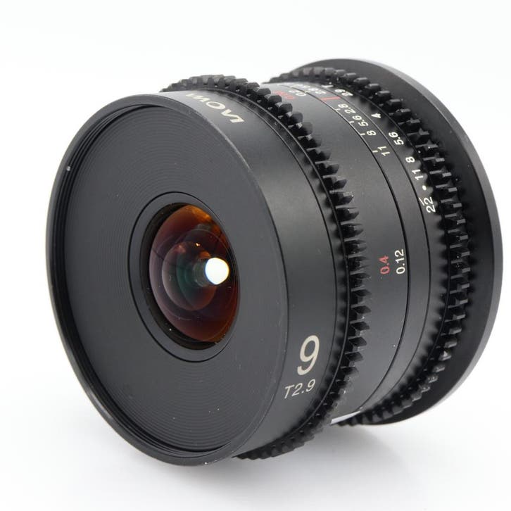 Laowa 9mm T2.9 Zero-D Cine Lens Canon RF | Tweedehands, Audio, Tv en Foto, Foto | Lenzen en Objectieven, Zo goed als nieuw, Verzenden