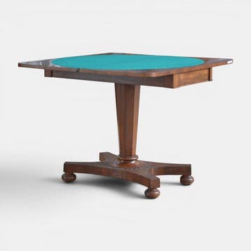 Table de jeux - noix massives - Table de jeu
