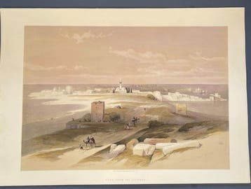 Libanon - Tyre (Sour); David Roberts - Tyre from the Isthmus, Nieuw