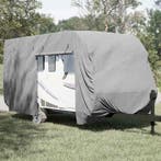 vidaXL Caravanhoes 550x250x220 cm vliesvlies grijs, Verzenden