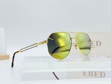 Other brand - Fred Square Oro Lenti Specchiate Nuovo 2026 -