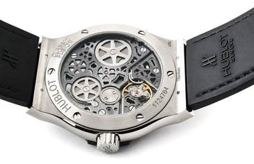 Hublot - Classic Fusion - Titanium Black - 8 Days Power, Nieuw