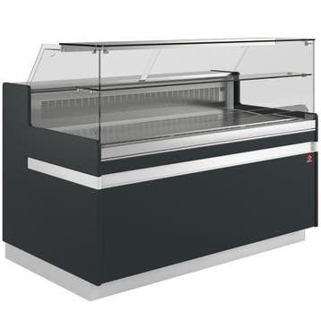 Gekoelde uitstaltoonbank EN & GN, lage ruit , geventileerd,, Verzenden