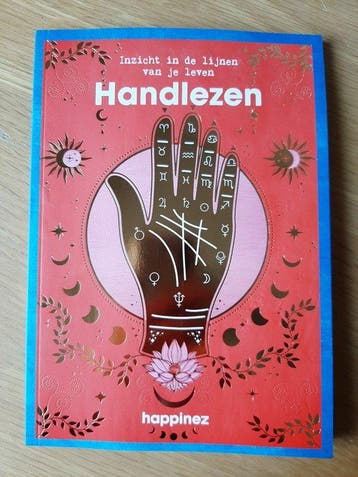 Happinez - Handlezen - Inzicht in de lijnen van je leven, Verzenden, Zo goed als nieuw, Ellen Duim