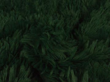 10 meter langharig bont - donkergroen - Pluche stoffen, Verzenden, 120 cm of meer, Polyester, Groen