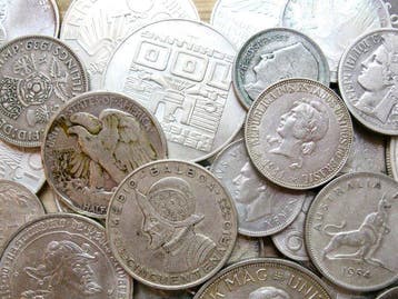 Wereld. 1 Kilo Silver Coins | 19th-20th Century | Worldwide