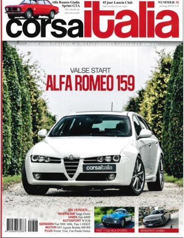 2018 CORSA ITALIA MAGAZINE 30 NEDERLANDS, Nieuw