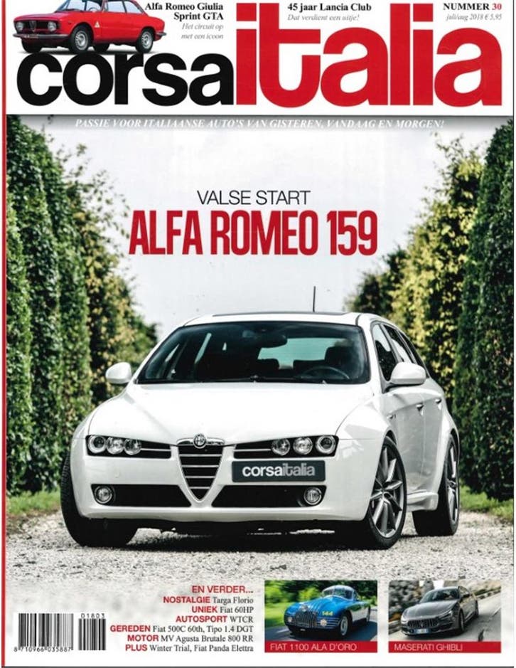 2018 CORSA ITALIA MAGAZINE 30 NEDERLANDS, Livres, Autos | Brochures & Magazines