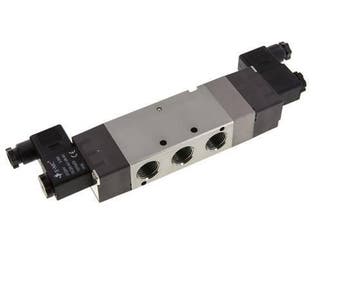 electrovanne centrale déchappement 5/3 G1/2 12V DC, Verzenden