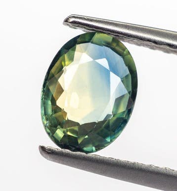 Zonder minimumprijs Saffier - 0.86 ct - Gem Report Antwerp, Nieuw