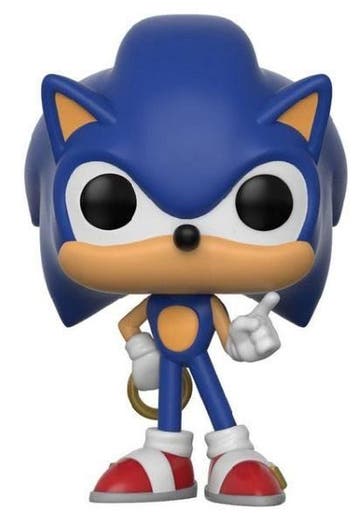 Sonic The Hedgehog POP! Games Vinyl Figure Sonic (Ring) #283, Ophalen of Verzenden, Nieuw