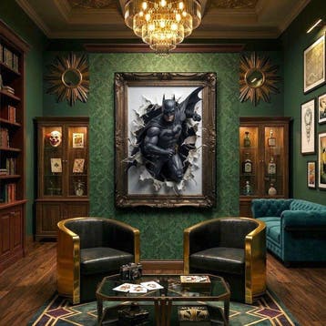 AT9 - Batman Breaking the Frame