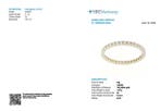 Ring - 14 karaat Geel goud - 0.44ct. tw. Diamant