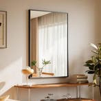 Onbreekbare Design Spiegel | Retour Deal | Sla je slag, Huis en Inrichting, Verzenden, Nieuw, Minder dan 100 cm, Rechthoekig