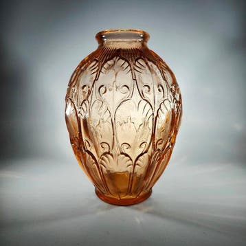 Val Saint Lambert - Charles Graffart - Vase - Girofla - Art, Antiek en Kunst