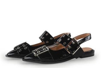 Nelson Ballerinas in maat 38 Zwart, Vêtements | Femmes, Verzenden, Ballerina's