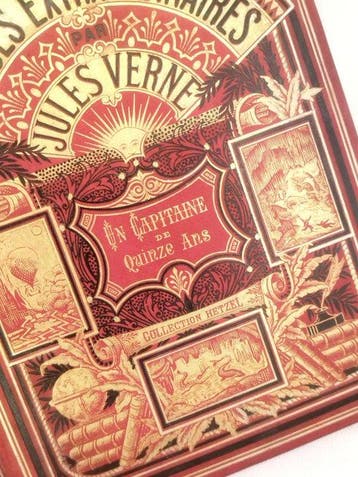 Jules Verne - Un capitaine de quinze ans [Rare type 4