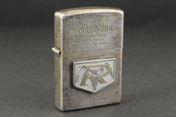 Zippo - Masked Rider 3D - Zakaansteker - Messing, Nieuw
