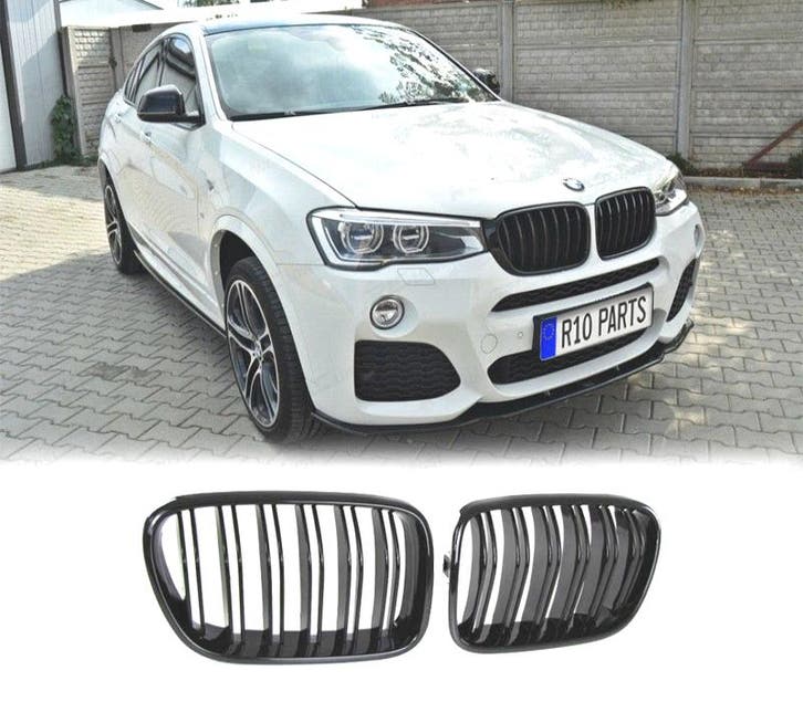CALANDRE BMW X3 F25 10-14 LOOK M NOIR BRILLANT, Autos : Pièces & Accessoires, Carrosserie & Tôlerie, Envoi