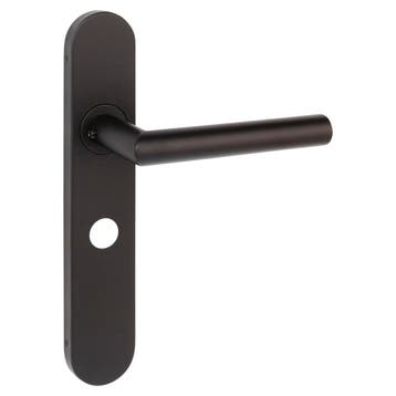 Deurklink / deurkruk -zwart - met slotgat - 63 mm - voor, Doe-het-zelf en Bouw, Verzenden, Nieuw