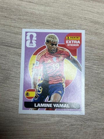 2026 Panini FIFA World Cup 2026 Lamine Yamal Extra Sticker -