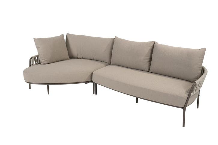 Taste by 4 Seasons Calma chaise loungebank terre |, Jardin & Terrasse, Ensembles de jardin