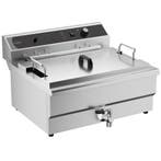 Deegwaren-/Visfriteuse | Elektrisch | 25L | 50°C/300°C |, Verzenden, Nieuw in verpakking