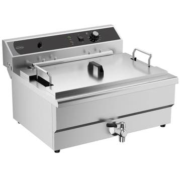 Deegwaren-/Visfriteuse | Elektrisch | 25L | 50°C/300°C |, Verzenden, Nieuw in verpakking