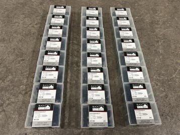Veiling - Blackline houtdraadbouten ø6-8mm zwart set 24-del, Bricolage & Construction