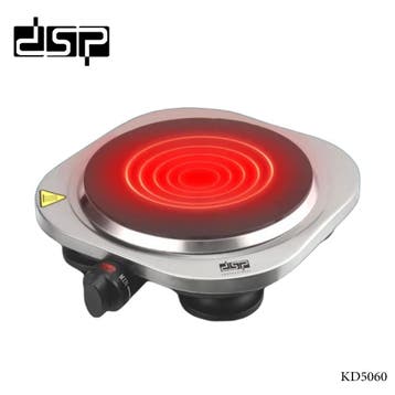 Dsp Kd5060 - Vrijstaande Elektrische Kookplaat - 1-pits -, Elektronische apparatuur, Kookplaten, Ophalen of Verzenden, Nieuw