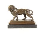 sculptuur, High-End Bronze Lion Sculpture – Inspired by
