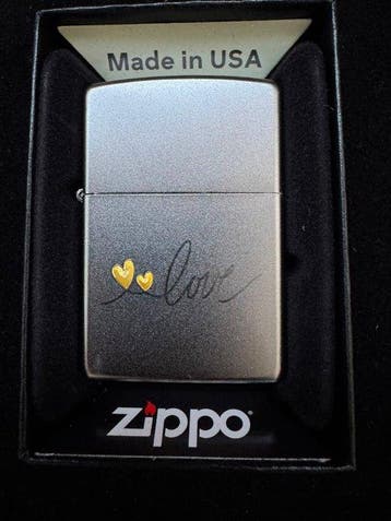 Zippo - Zonder minimumprijs - Aansteker - Staal (roestvrij), Nieuw