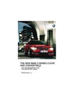 2010 BMW 3 SERIE PRODUCT BEARGUMENTATIE BROCHURE ENGELS