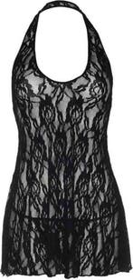 Sexy Lingerie Leg Avenue +size kanten halter slipdress me..., Verzenden, Nieuw