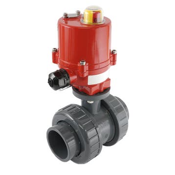 32mm 230V AC VDL 2 voies PVC vanne à bille électrique, Verzenden