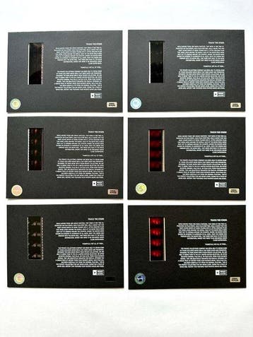 Star Wars – Rare Complete Saga Set of 6 Mounted 35mm Film, Nieuw