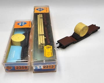 Roco N - 23212, 2358 - Modeltrein goederenwagon (4) - Twee, Nieuw