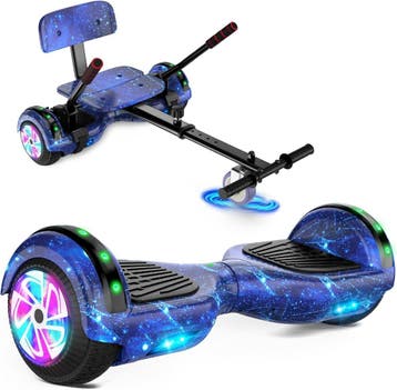 Hoverboard 6,5 blauw met Bluetooth: Tweede kansje, OP=OP!, Verzenden, Zo goed als nieuw, Overige typen