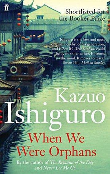 When we were orphans 9780571205622 Kazuo Ishiguro, Verzenden, Zo goed als nieuw, Kazuo Ishiguro