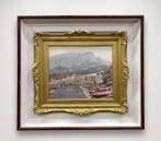 Antonio Martucci (1934) - Veduta del porto di Capri