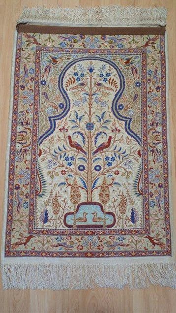Hereke - Tapis - 97 cm - 67 cm - tapis de soie