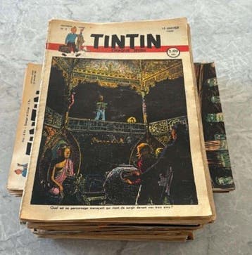 Tintin (magazine) - 132 Tijdschriften - Eerste Belgische, Nieuw