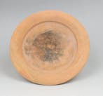 Etruscan Aardewerk Kom op voet