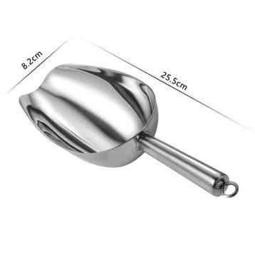 IJsblokjes Schep - 25,5cm IJs Tang IJsblokjesschep IJsschep, Verzenden, Nieuw