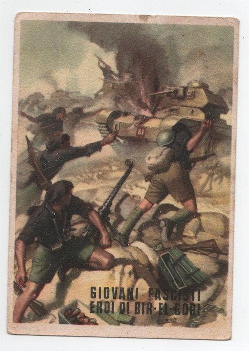 Italië - Militair, Propaganda, Tweede Wereldoorlog -, Collections, Cartes postales | Étranger