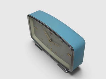 Bureauklok - POLARIS  – 1974 Chinese Mechanical Alarm