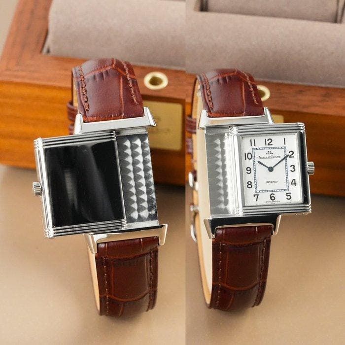 Jaeger-LeCoultre - Reverso - 252.8.47 - Homme - 2010-2020, Handtassen en Accessoires, Horloges | Heren