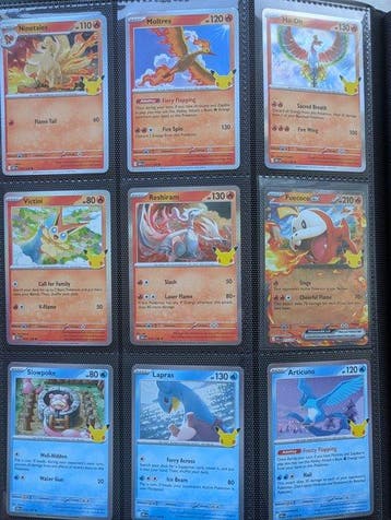 Card - Mew, Pikachu, Mewtwo, Gengar 30TH Celebration - Full
